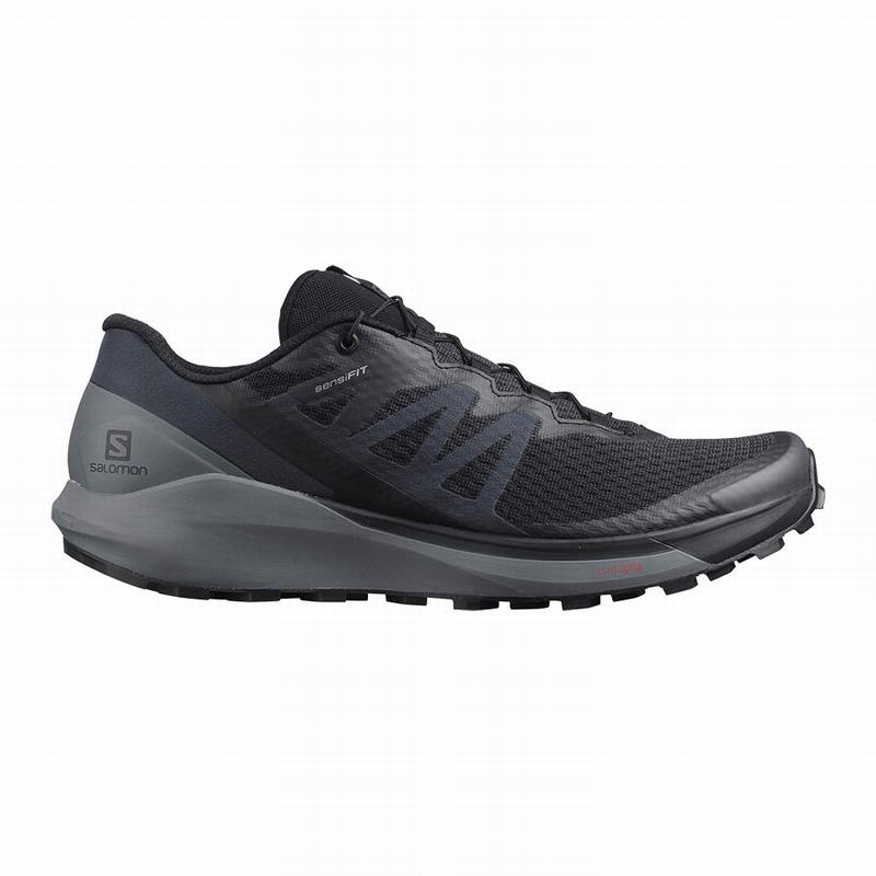 Zapatillas De Running Salomon Hombre Negras - Salomon Argentina SENSE RIDE 4 ,048736-ZAO